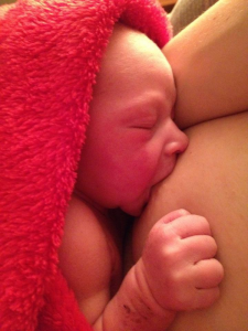 Domácí porod Kubíka (Irsko)