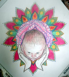 Domácí porod Freyi